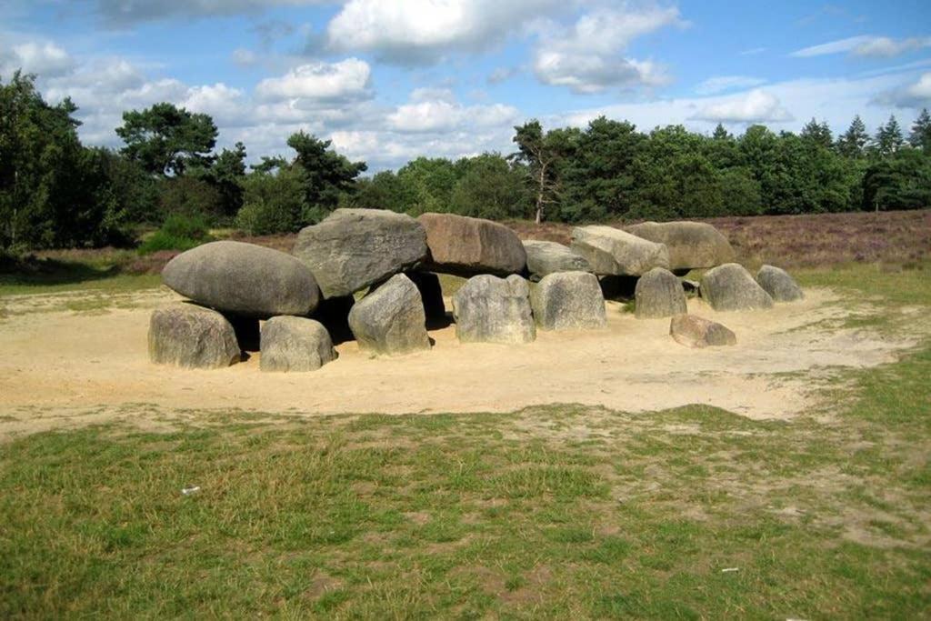 Rustig gelegen bungalow in mooi Havelte  Exterior foto